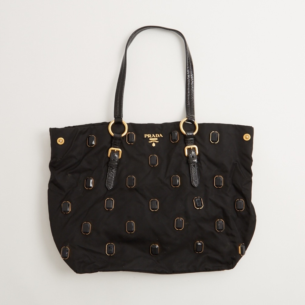 Jeweled Prada Tote